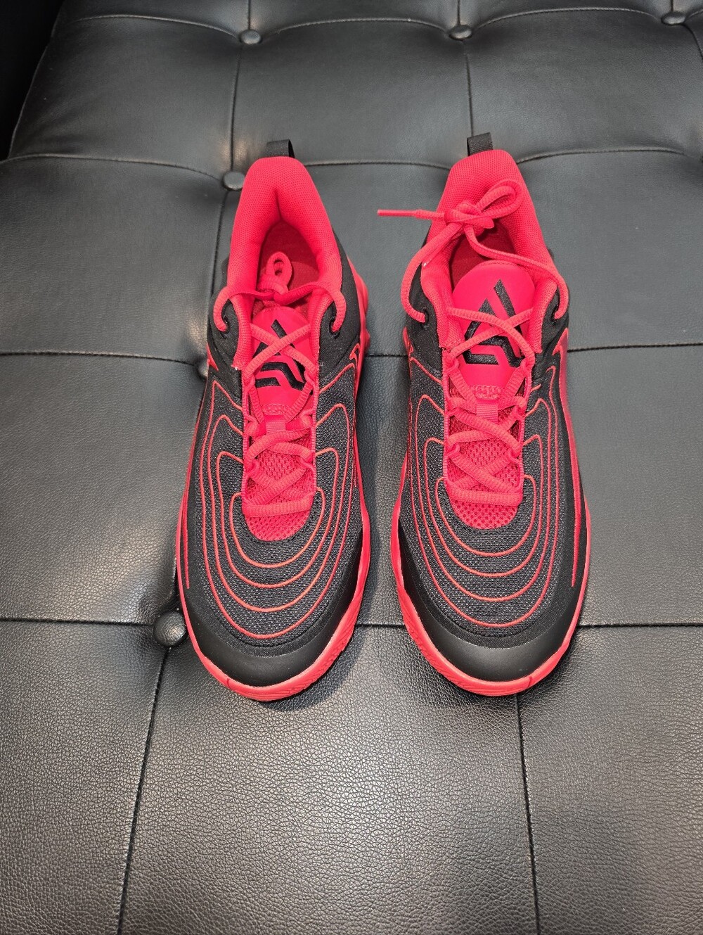 Nike Kids' Red and Black Athletic Sneakers